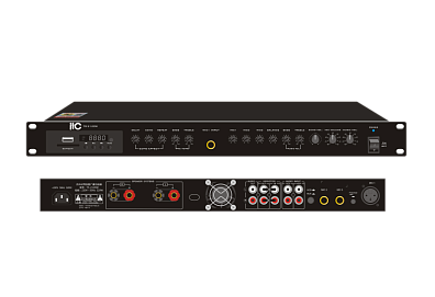 ITC TS-2120W 2-канальный усилитель,2*120 Вт@8 Ом,SD/USB MP3, Bluetooth