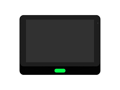 Qbic TD-1050 PRO, Панельный ПК, 10", черный