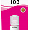 103 EcoTank Magenta ink bottle