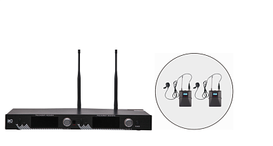 ITC T-521UL  радиосистема, 2 петличных микрофона